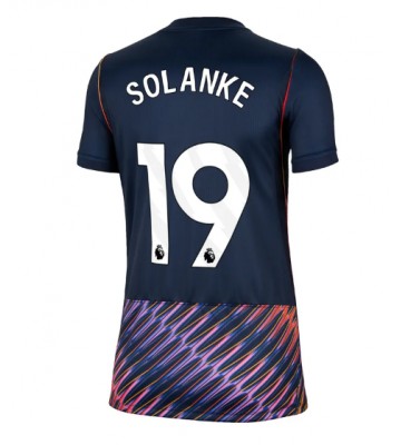 Tottenham Hotspur Dominic Solanke #19 Udebanetrøje Dame 2026-27 Kortærmet Tottenham Hotspur Dominic Solanke #19 Udebanetrøje Dame 2026-27 Kortærmet